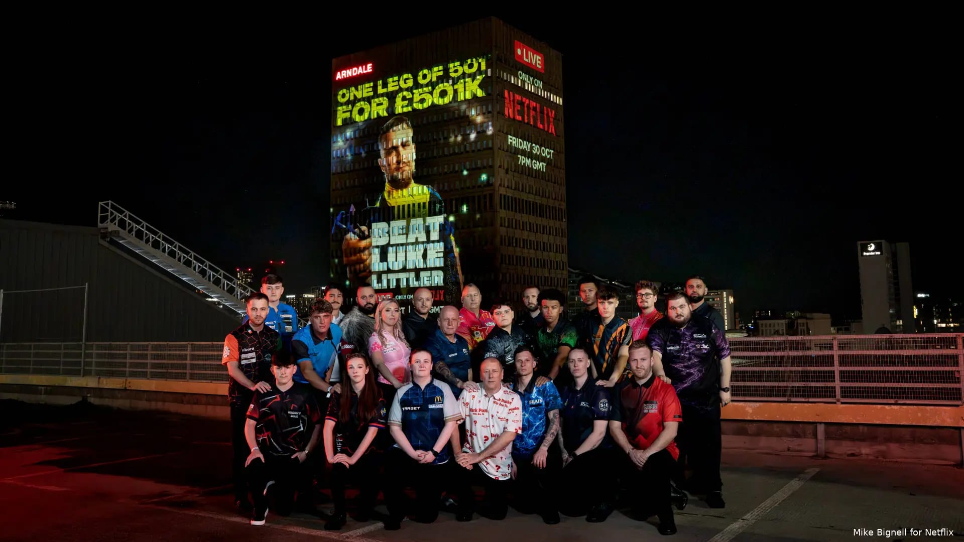Beat Luke Littler heute live auf Netflix: Ein Leg 501, 20 Herausforderer und 501.000 Pfund