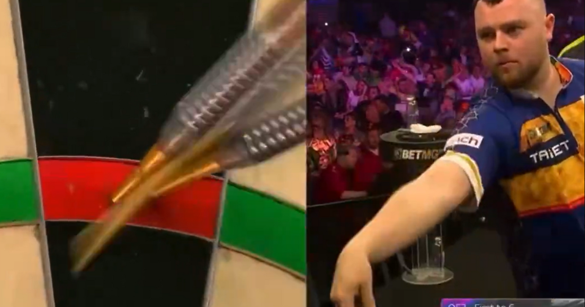 Bizarre 180 sorgt für Staunen: Josh Rock verpasst spektakulären 9-Darter gegen van Gerwen