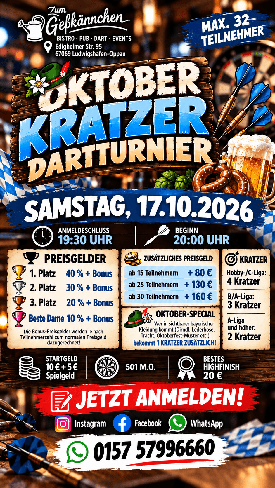 Oktober Kratzerturnier