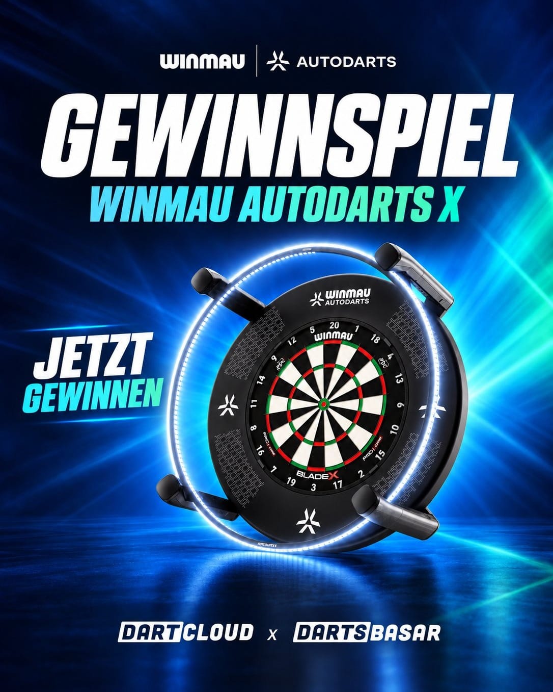 Timo (Admin): 🎯 Winmau Autodarts X gewinnen! Gemeinsam mit Darts Basar v…