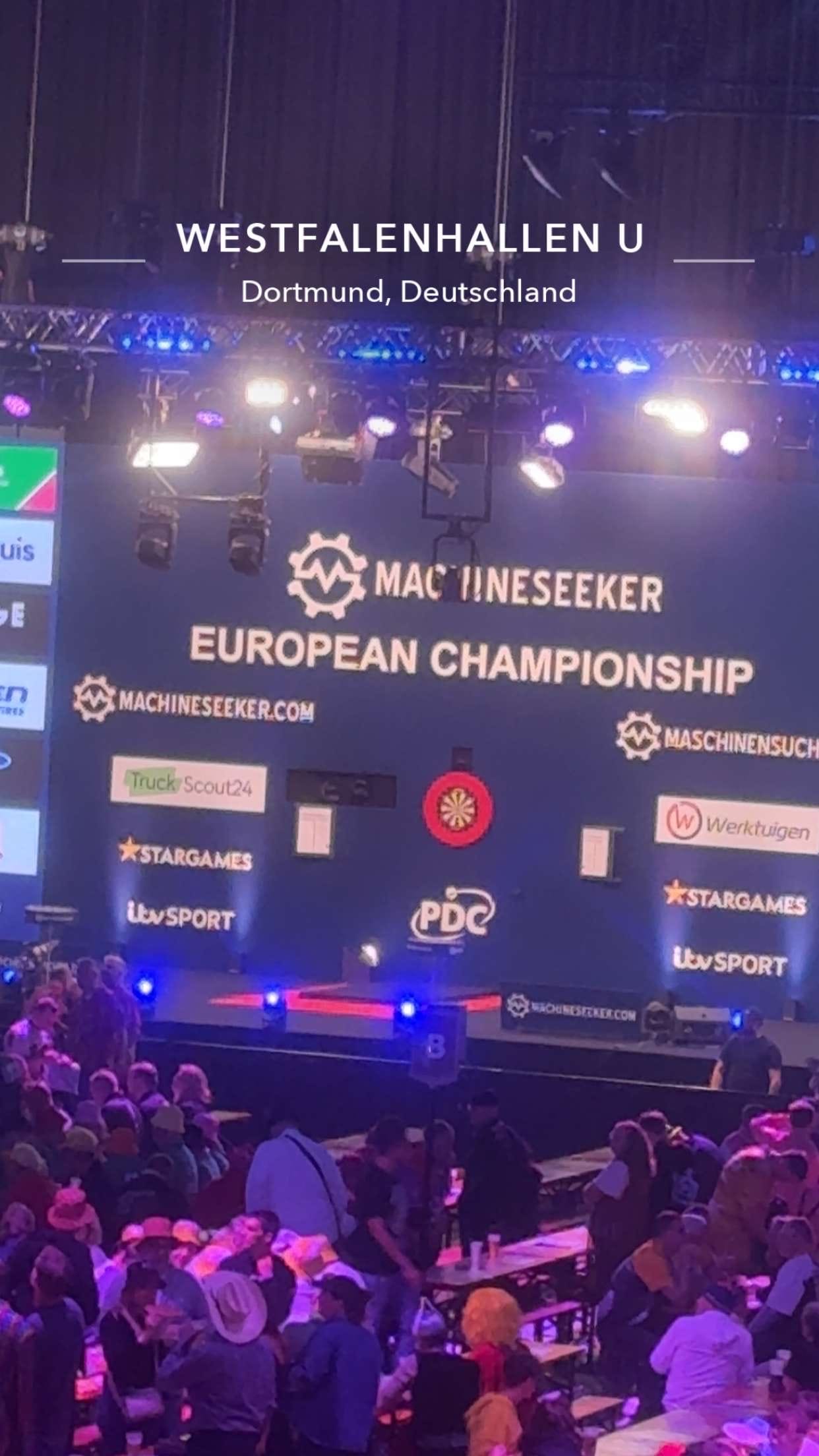 Max: Darts EM in Dortmund 2026