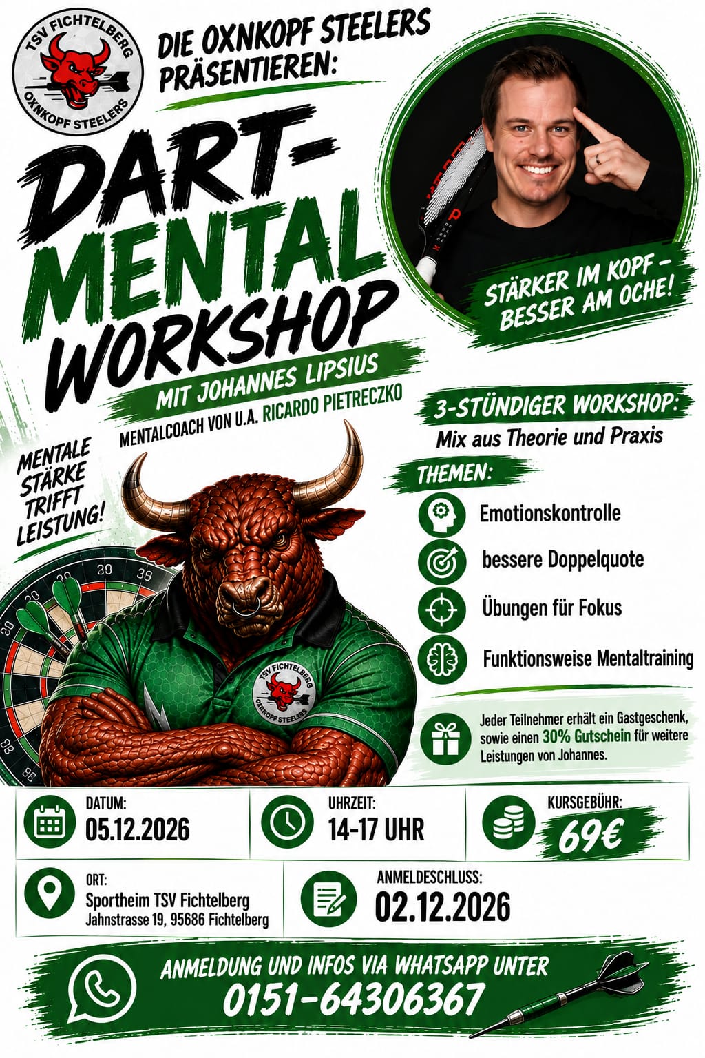 Oxnkopf_Steelers: Im Dezember haben wir einen Dart Mental Workshop geplant. H… (Bild 1)