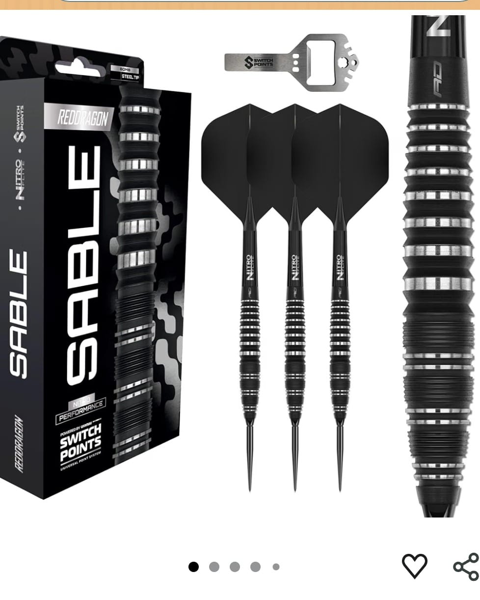 Ollis Dartgarage: Die RD Sable sind empfehlenswerte Darts in 3 Formen mit Wec…