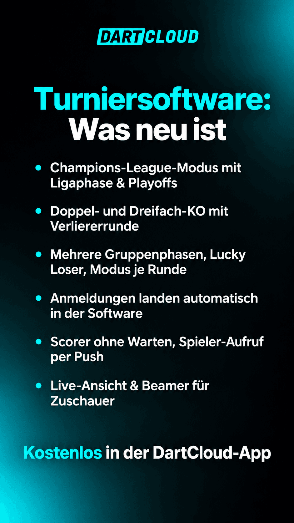 Marcel: Unsere Turniersoftware wurde auch um einige neue Features/M…