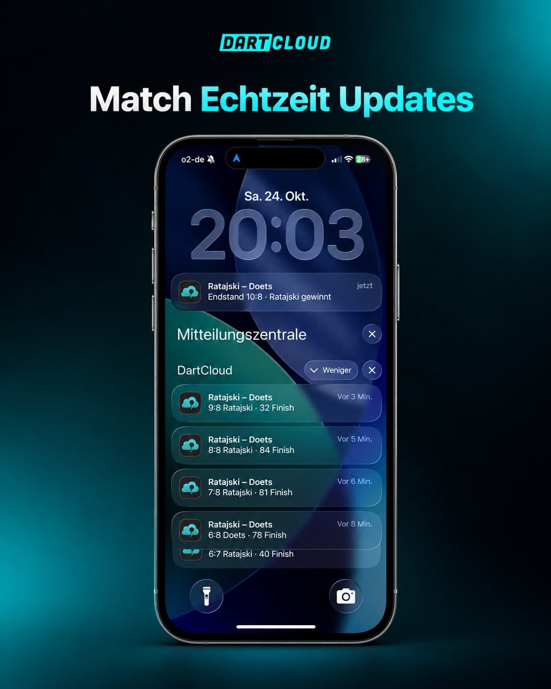 Marcel: 🔔 Neu: Match-Alarm für Profi-Spiele Kein Leg mehr verpasse… (Bild 1)