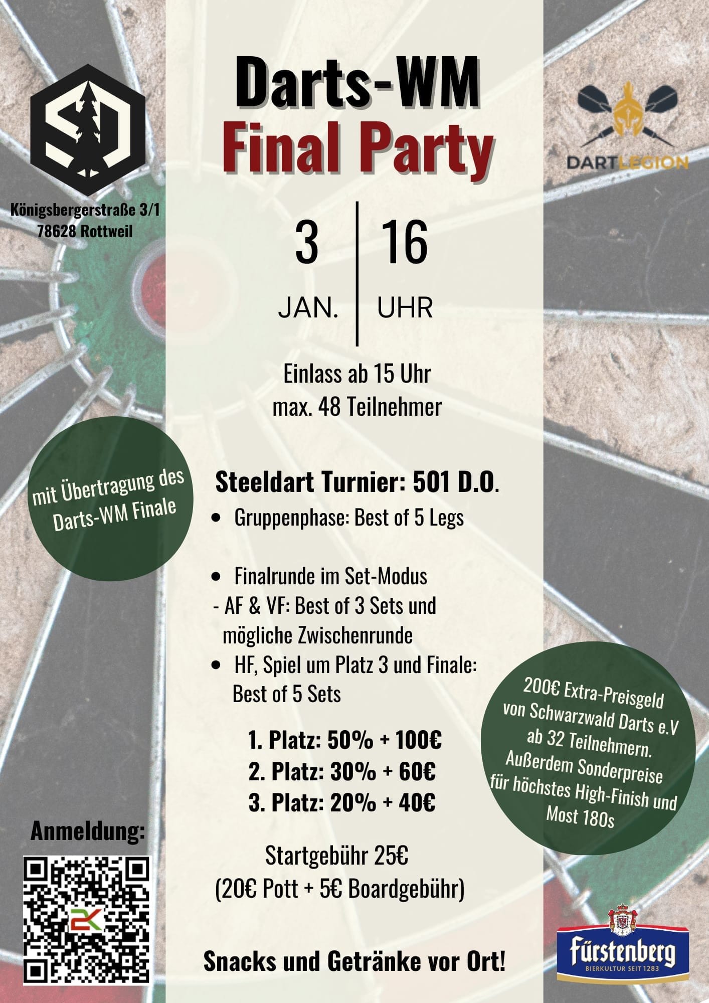 Schwarzwald Darts Final Party