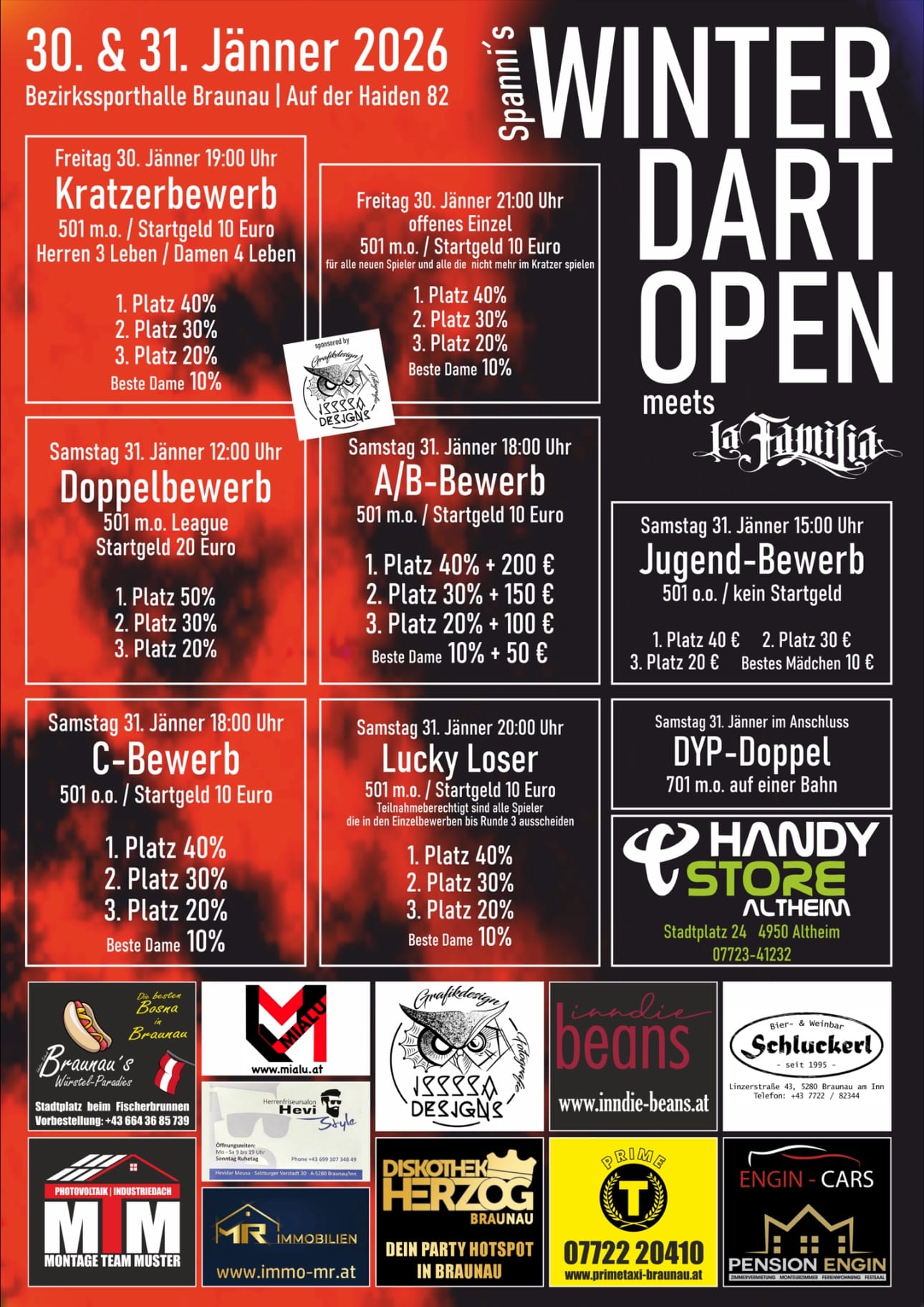 Spannis Winter Dart Open - Jugend-Bewerb