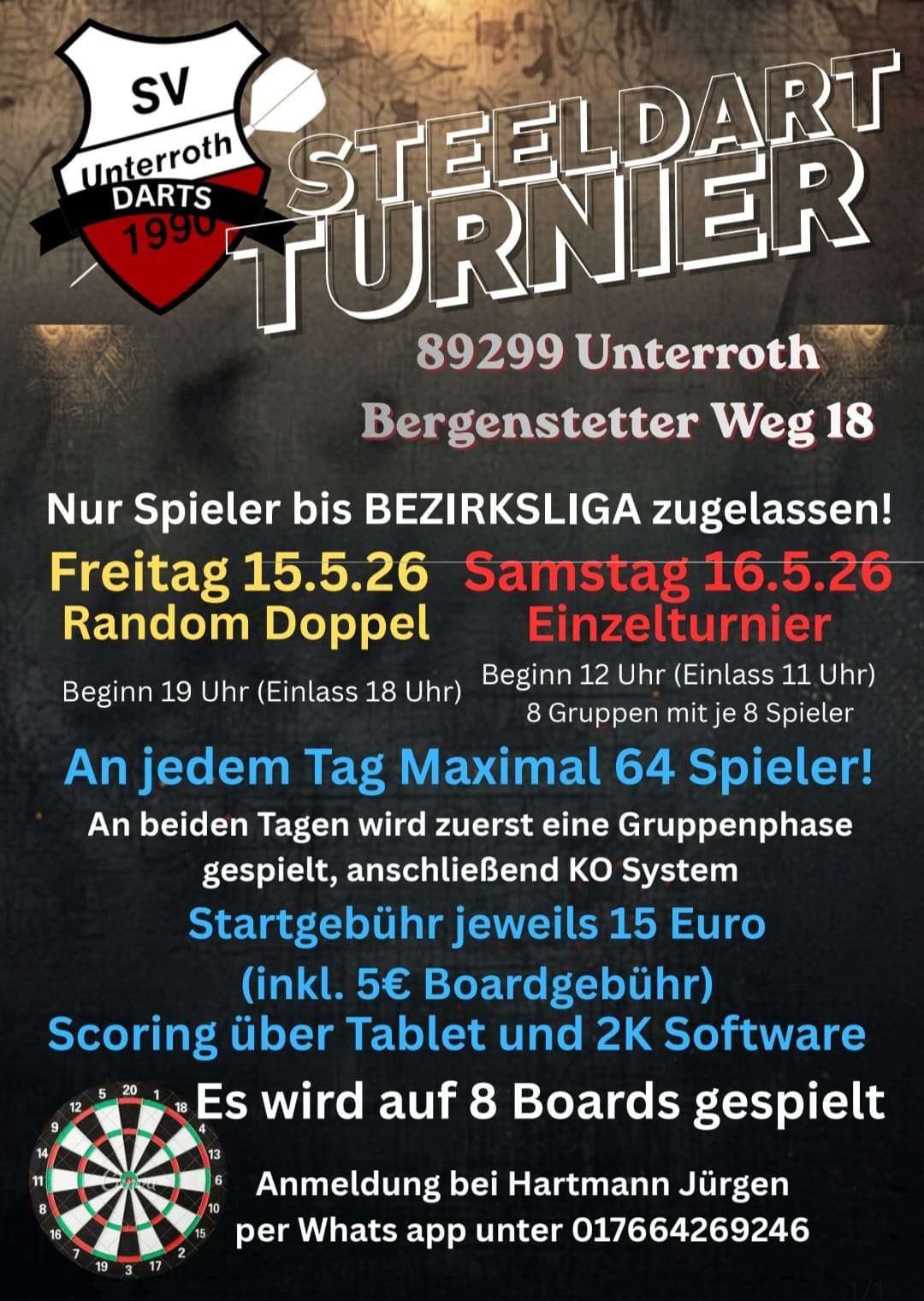 Steeldart Turnier